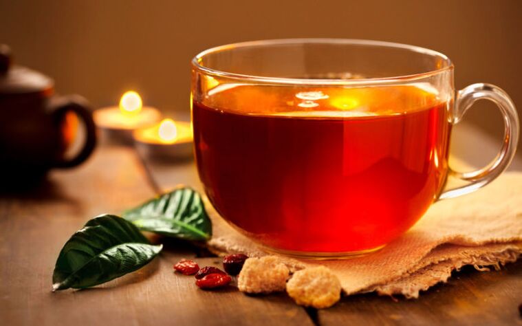 Le thé non sucré est une boisson autorisée dans le menu diététique. 