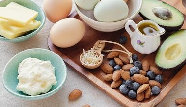 Aliments autorisés dans le régime céto.