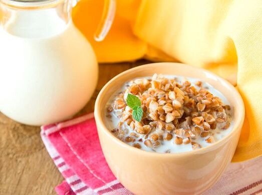 Gachas avec du lait